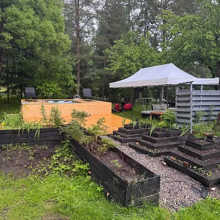 Nyaraló At A Traditional Finnish *